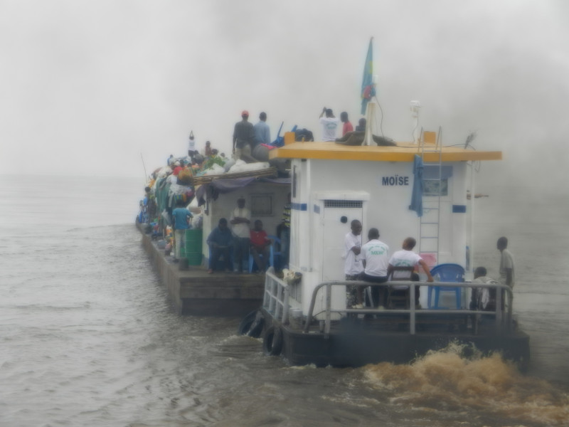 Congo Shipping Barge