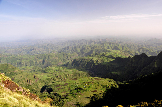Simien Mountains in Ethiopia