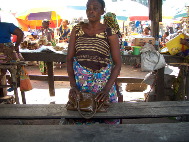 Bushmeat at market