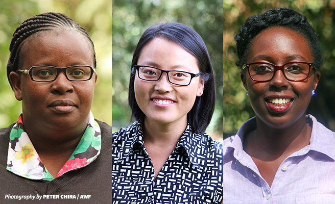 AWF highlights three women from its Conservation Leadership and Management Program