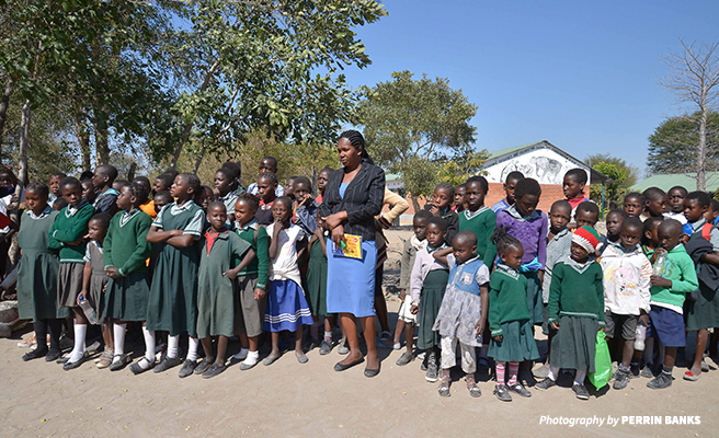 Mrs. Mulonda Imbuwa, the head teacher at Lupani