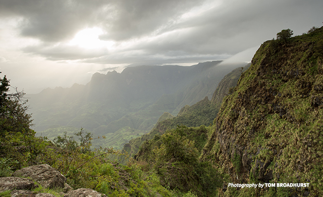 Simien Mountains view