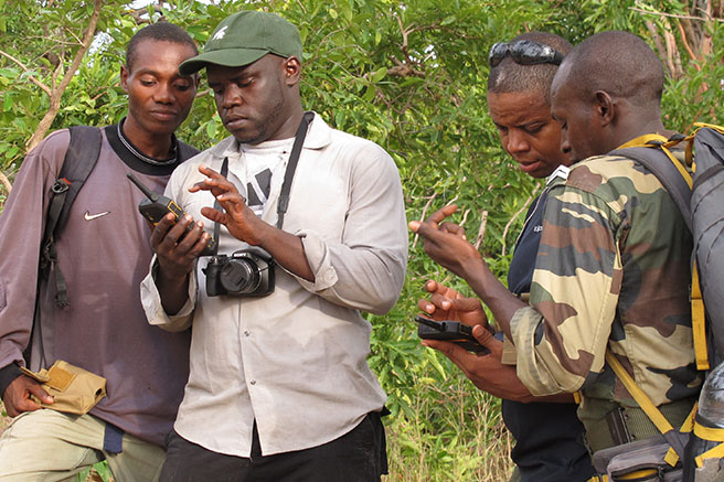 Using CyberTrackers in Senegal