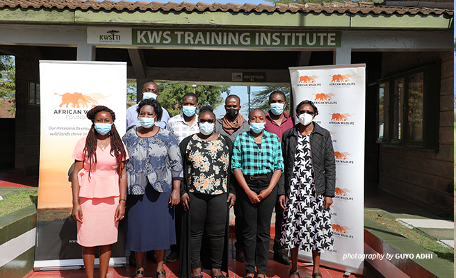 KWS AND AWF AT TRAINING AT KWSTI