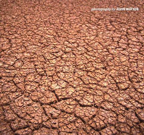 Dry earth