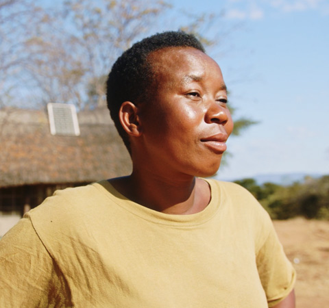 Photo of Edith John, Community Wildlife Scout in Zimbabwe