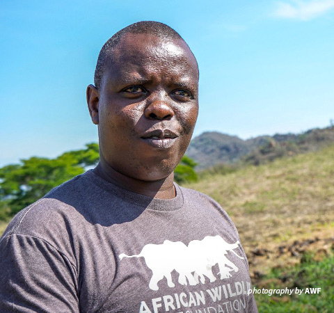 AWF Senior Landscape Ecologist Kenneth Kimitei