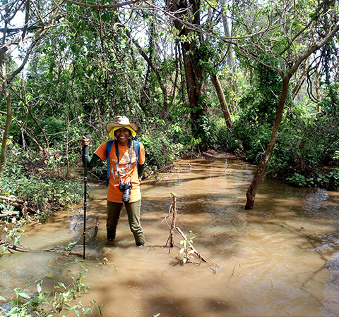 ACV Fellow Martha Mutiso in the field