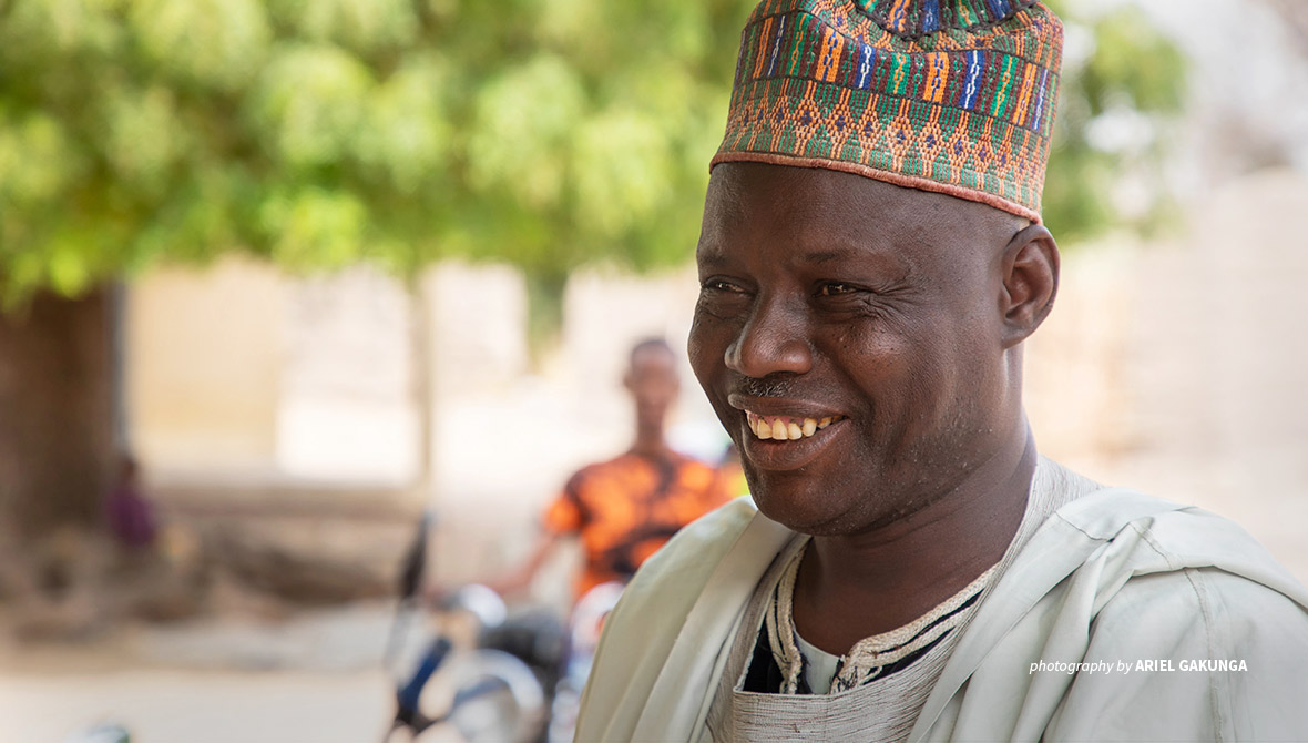 Portrait of Mohamadou Ahmadou in Faro, Cameroon