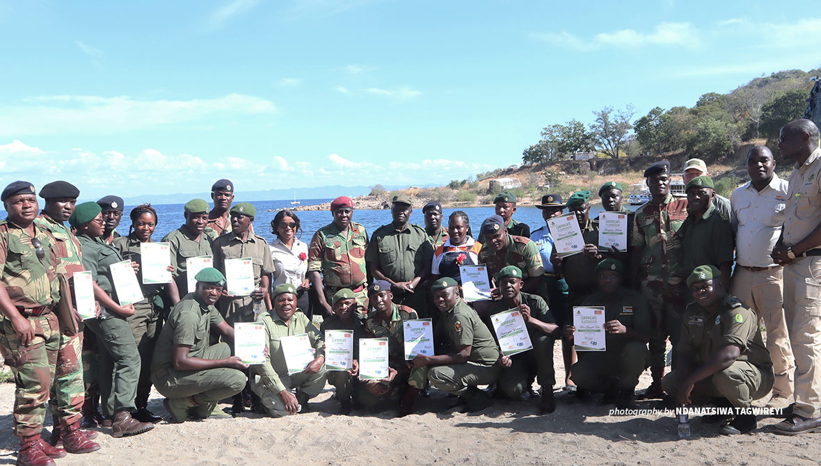 Zimparks rangers trained in Kariba