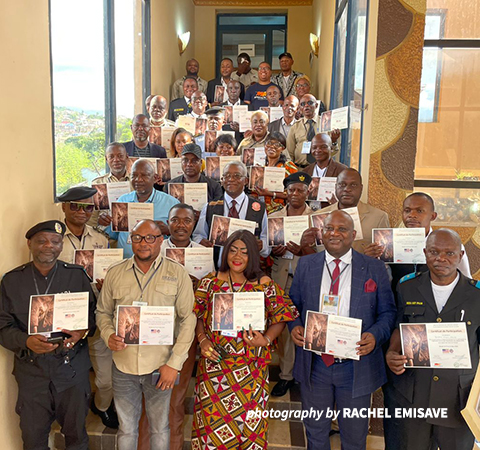 Participants in a capacity-building workshop