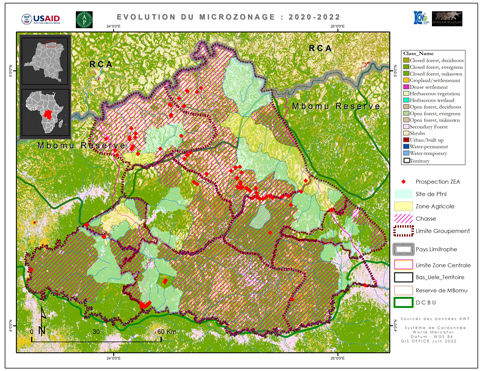 9 groups in Bili-Mbomu central zone