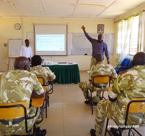 AWF training KWS rangers