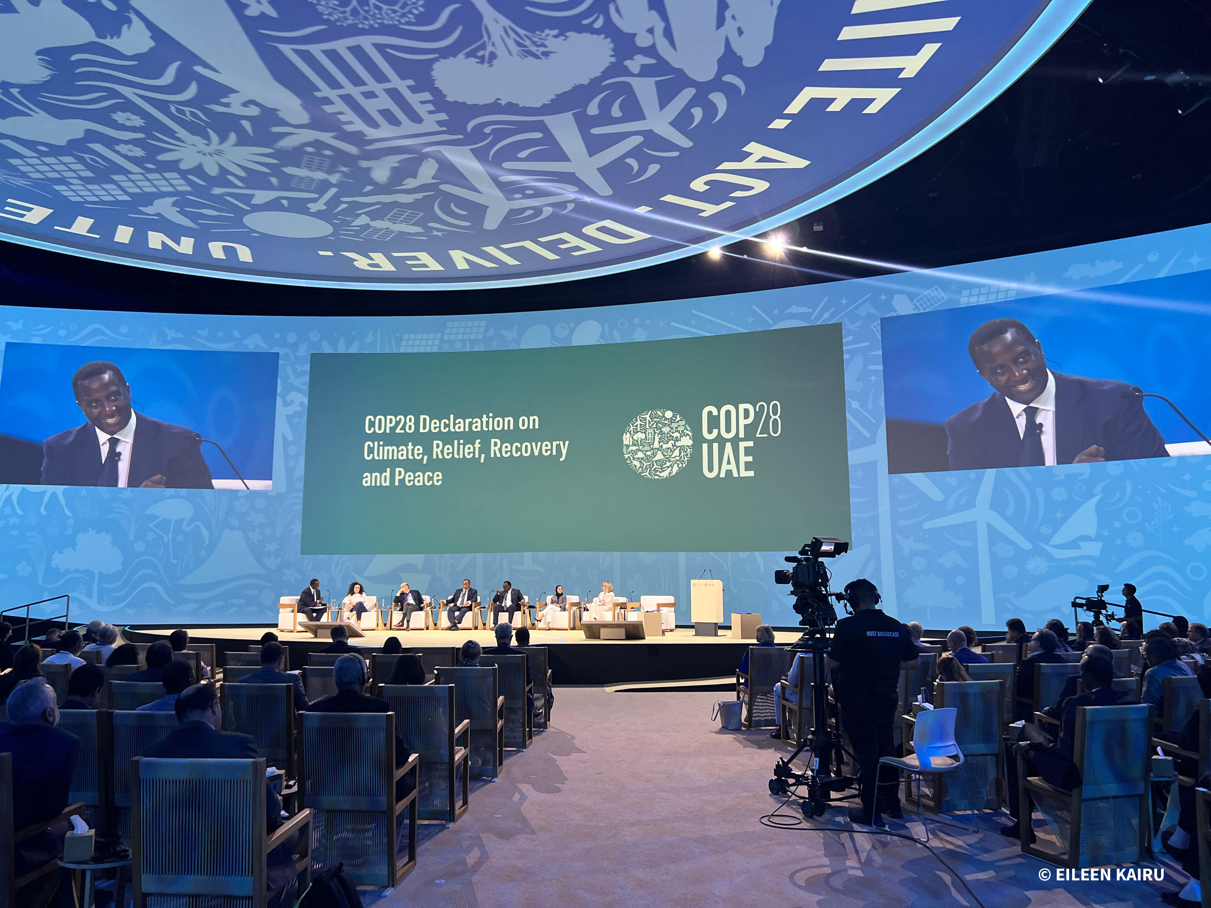 COP28 SUMMIT CONFERENCE HALL 