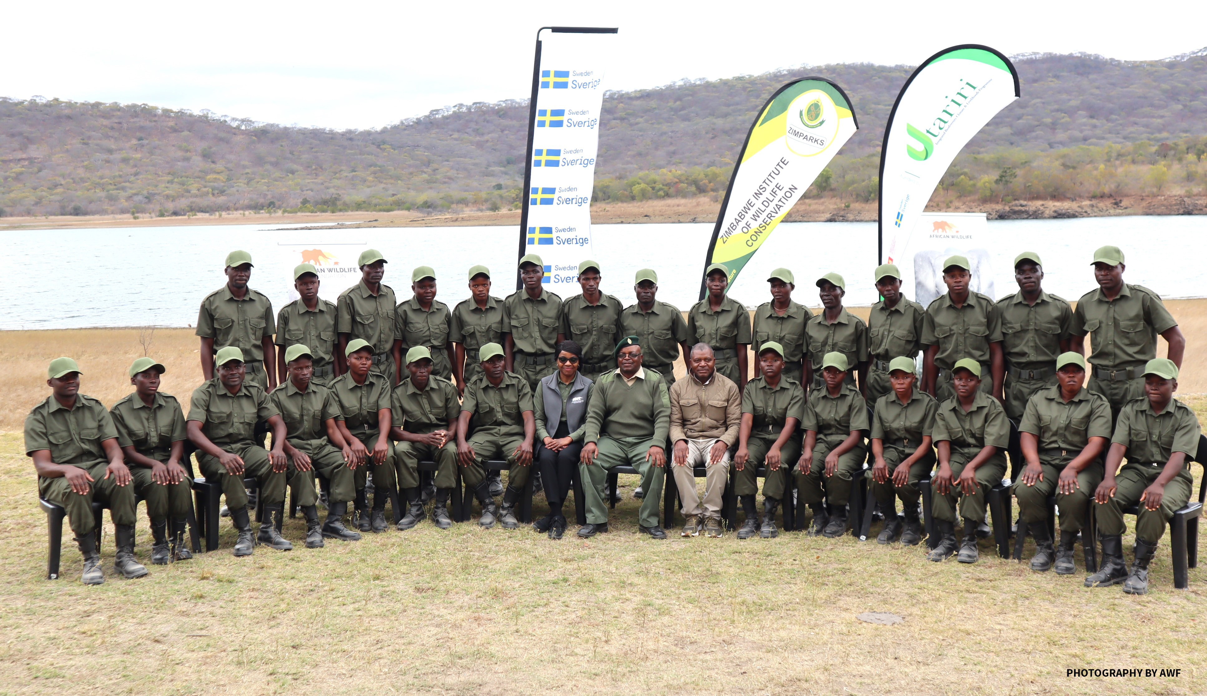 Scouts Graduation in Zimbabwe.