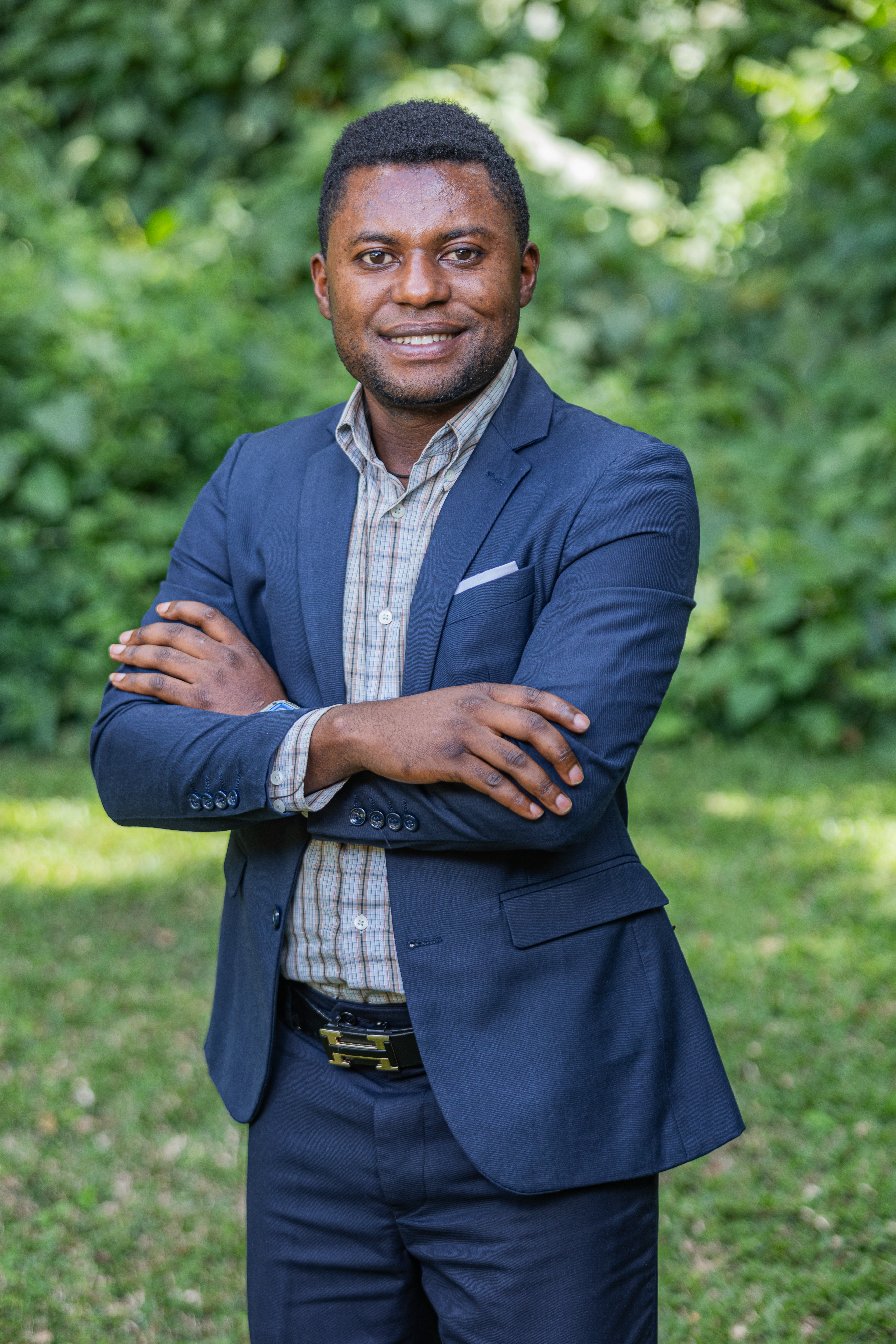 Djai Pascal, AWF Wall Youth Leadership and Management Fellow from Cameroon