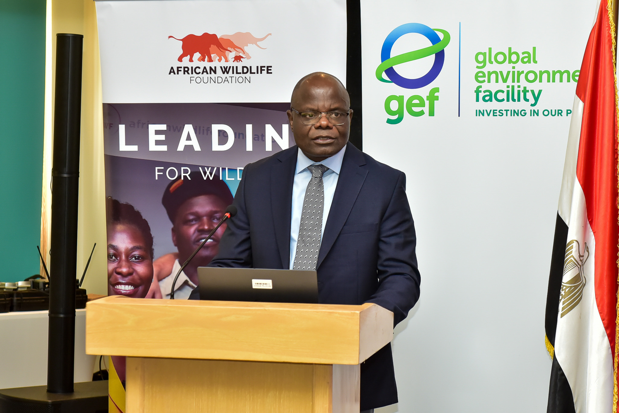 Jonky Tenou leading a session during the GEF North Africa Operational Focal Points (OFP's) in Sharm El Sheikh, Egypt.