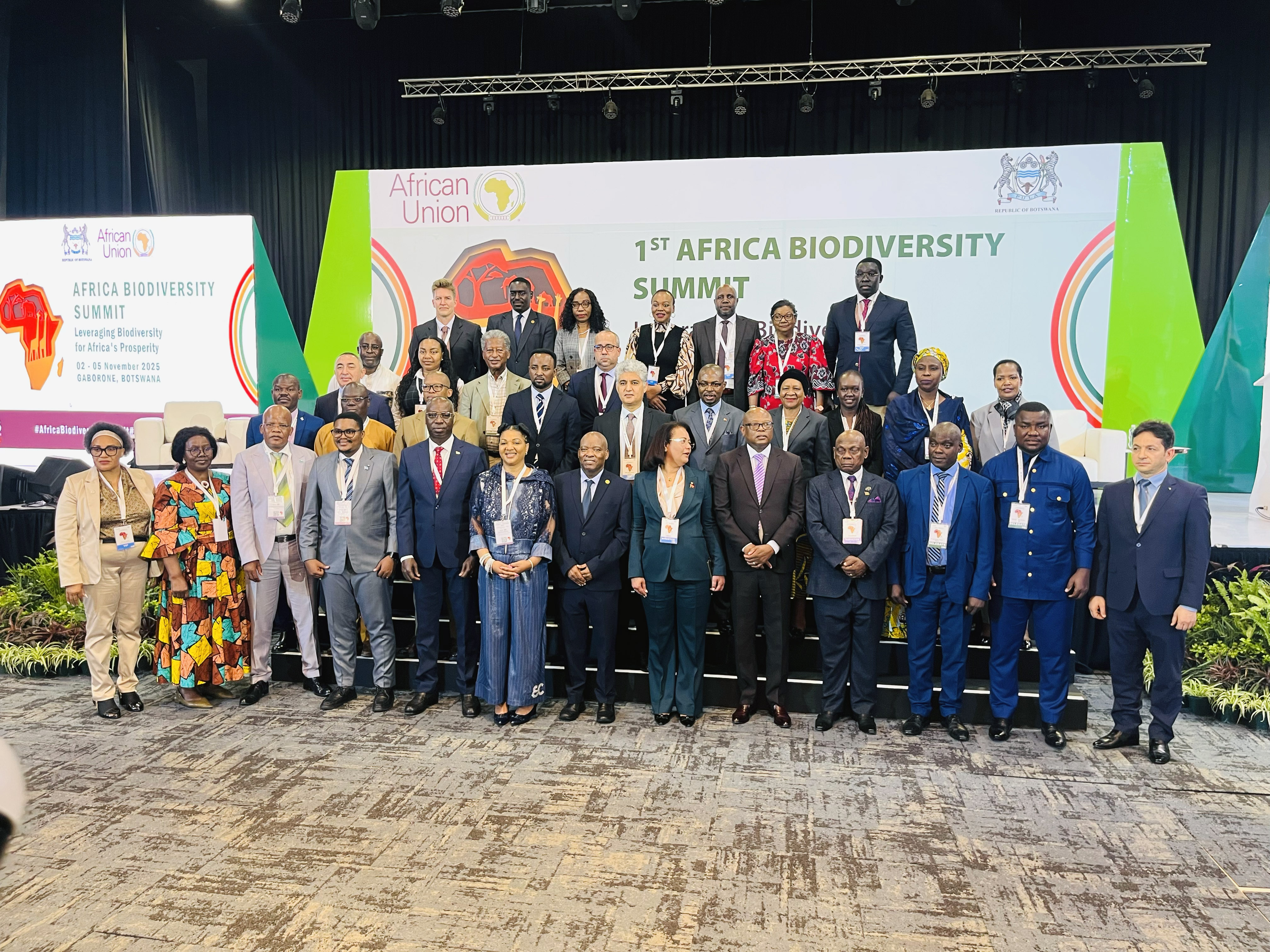 African Ministers at the inaugural Africa Biodiversity development Summit in Gaborone, Botswana