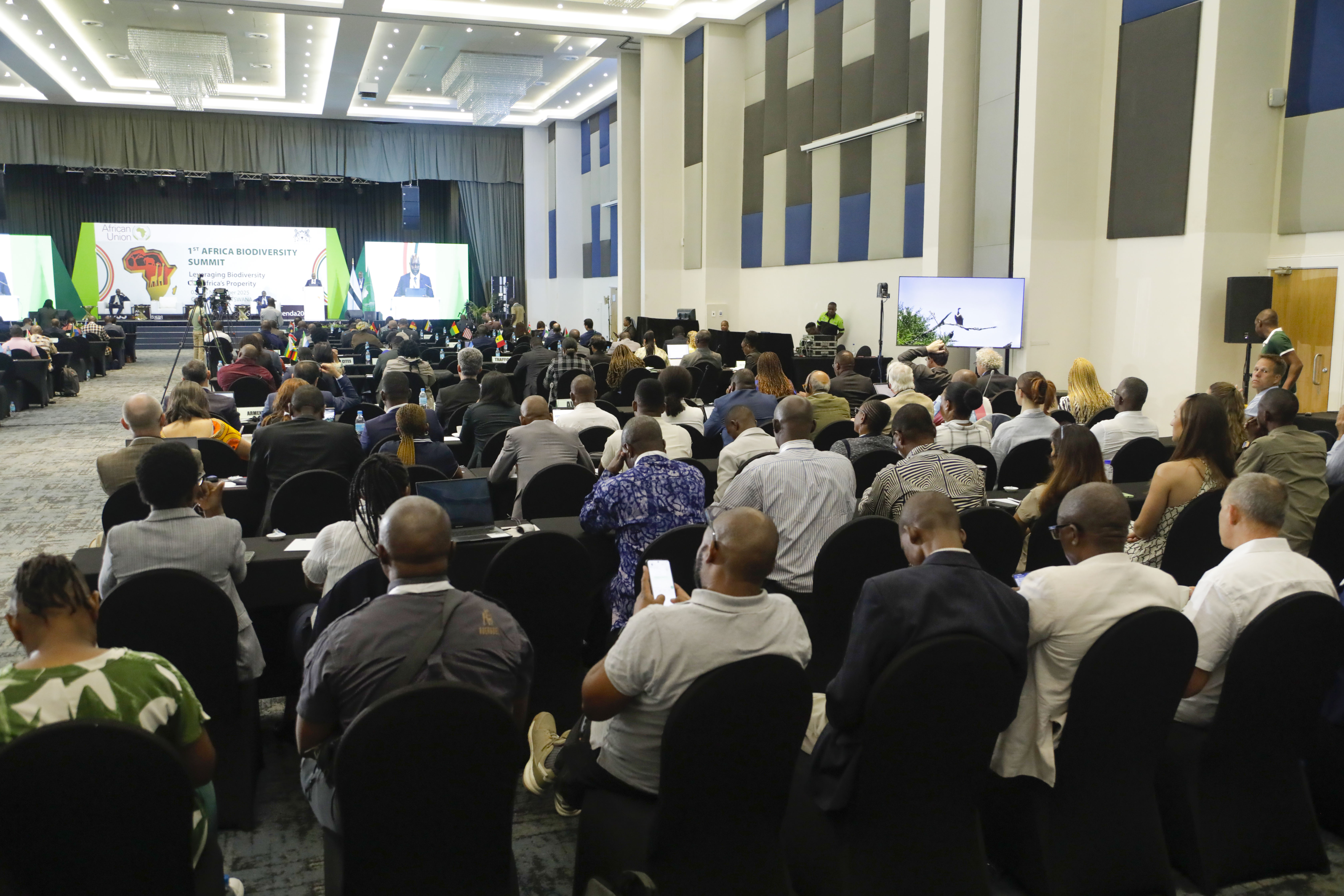 Attendees during the inaugural Africa Biodiversity Summit