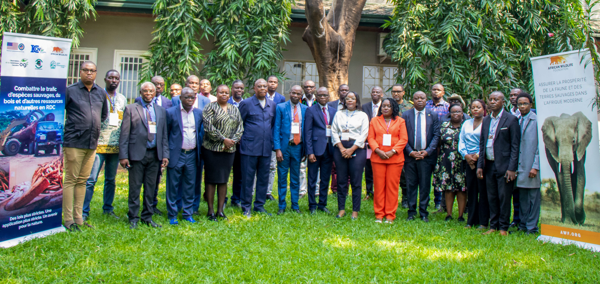 Group Photo during the High Level Worshop on Transboundary Response to Wildlife and Resource Trafficking in DRC and Angola