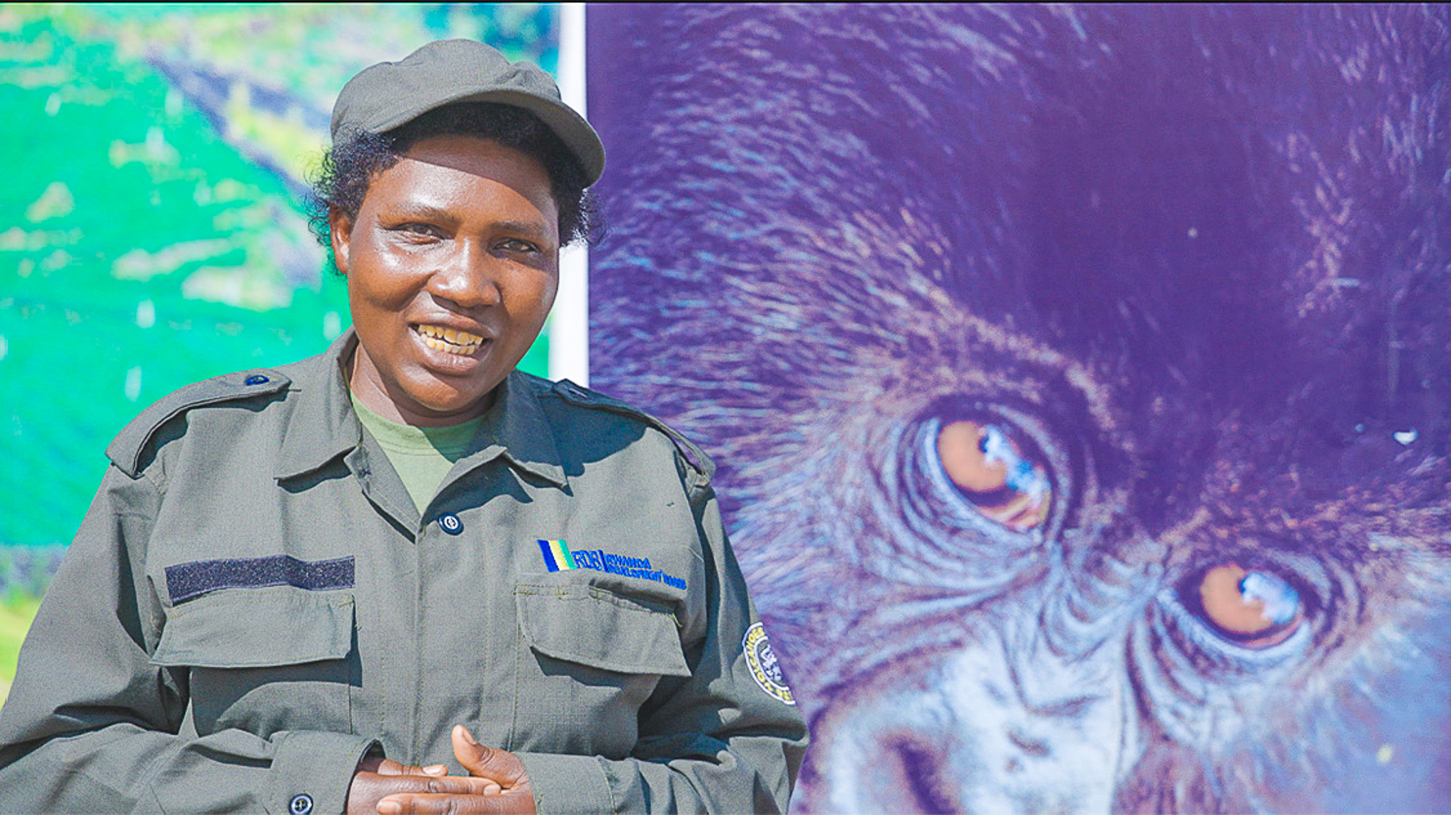 Nyirabureteri Beatrice, a Community Eco-Guard.