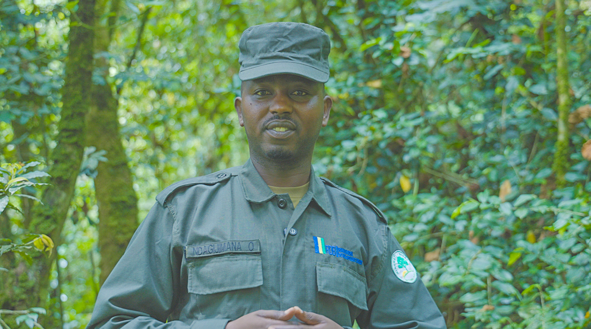  Olivier Ndagijimana, a Community Eco-Guard.