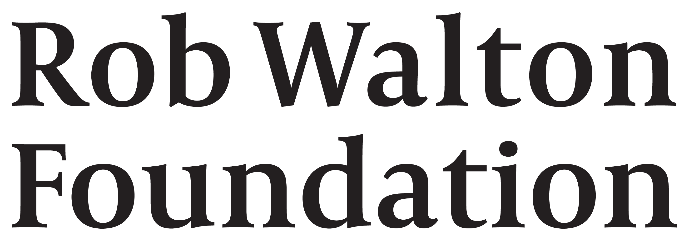 Rob Walton Foundation logo