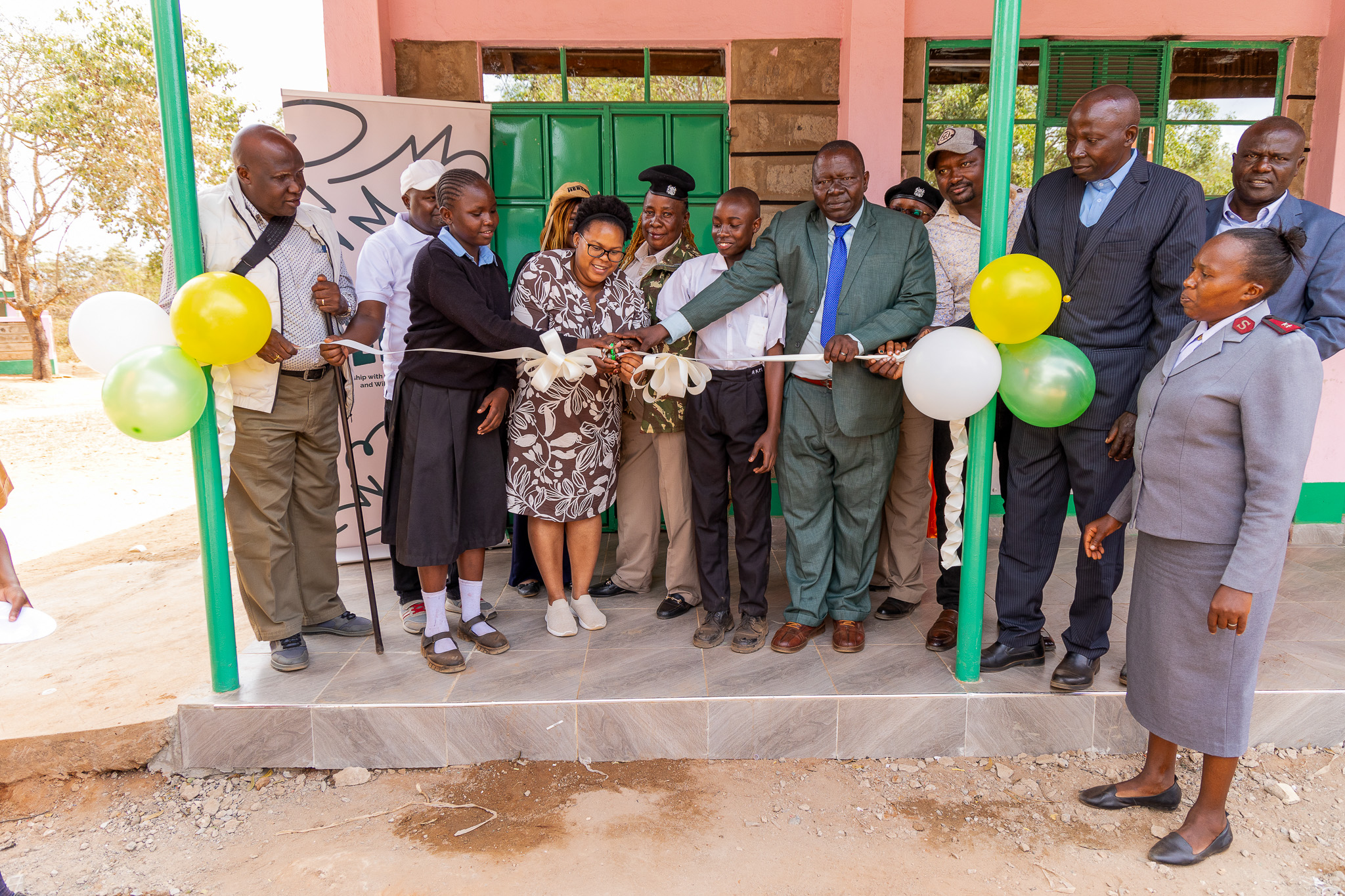 Launch of the new Information and Communication Technology (ICT) lab at Ngwata Comprehensive School, Makueni County,