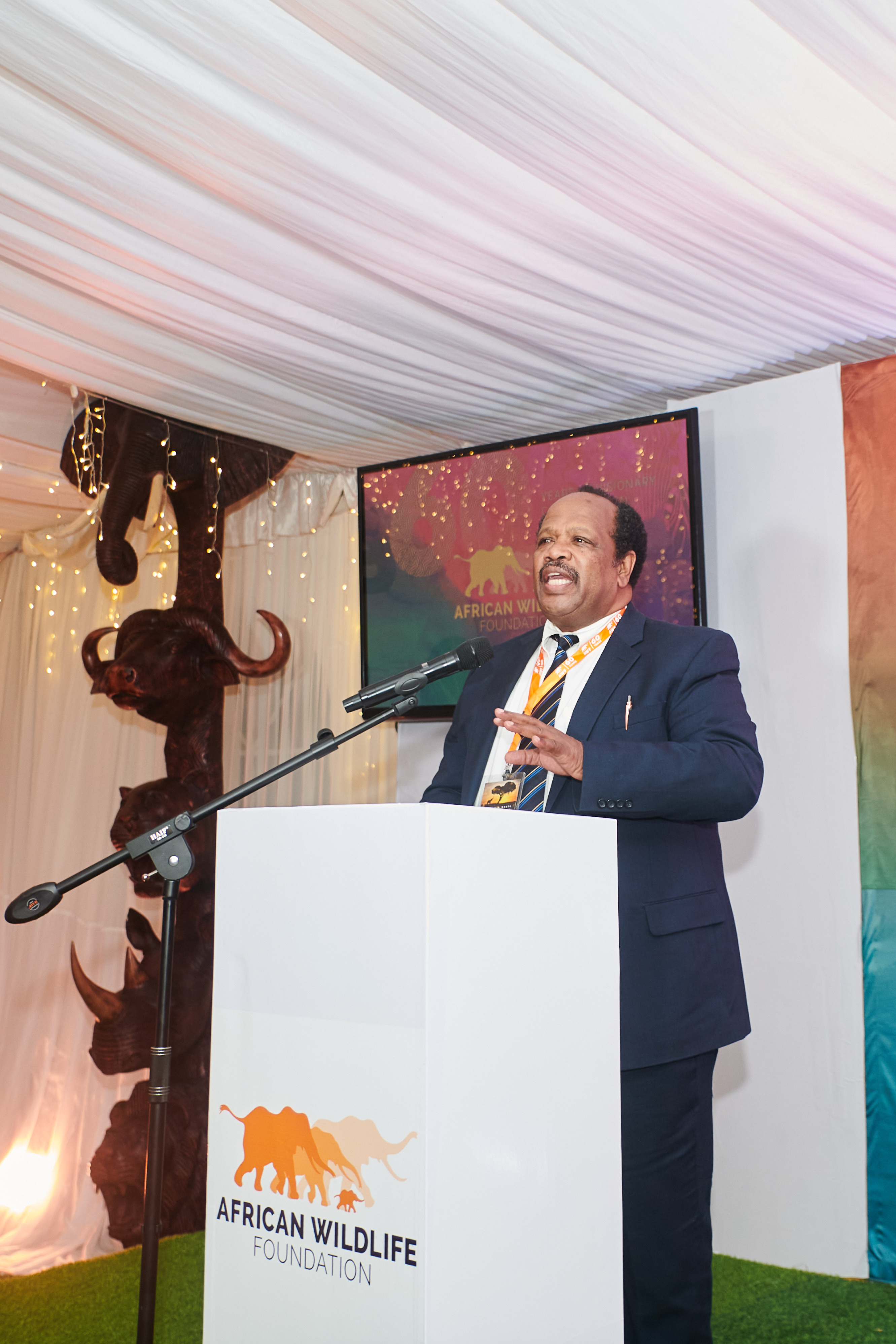 The Late John Salehe - Former AWF Tanzania Country Director 
