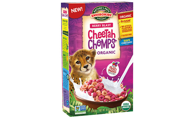 Image of Nature's Path Cheetah Chomps cereal Image of Nature's Path Cheetah Chomps cereal