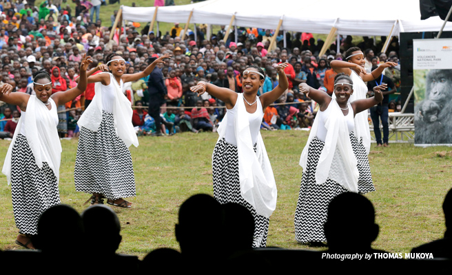 Photo of traditional dance performance at AWF Donation Ceremony Photo of traditional dance performance at AWF Donation Ceremony