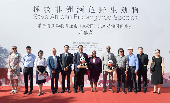 AWF Exhibition on Endangered African Wildlife Species Opens at Beijing ...