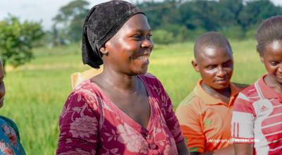 Women farmers practising sustainable agriculture in Tanzania 