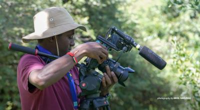 Conservation science filmmaker