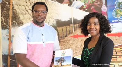 Edwin Presenting the Zim report. 