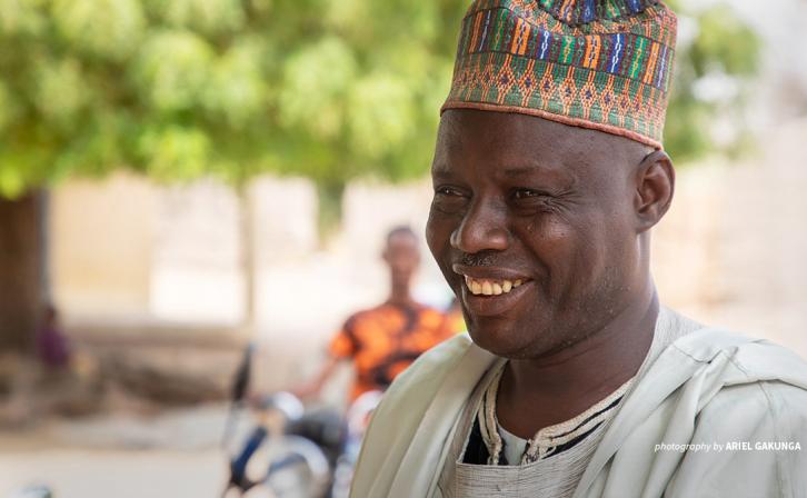 Portrait of Mohamadou Ahmadou in Faro, Cameroon