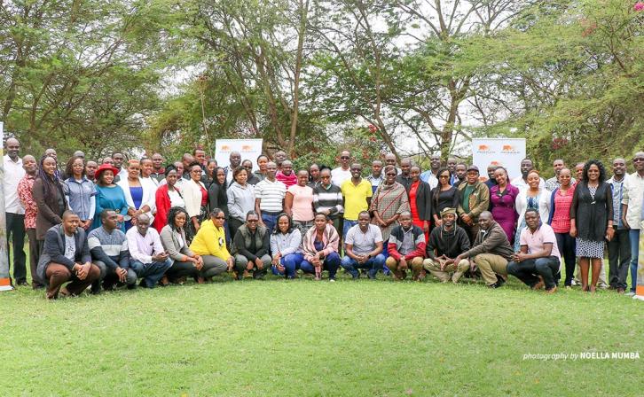 Group photos of judicial wildlife symposium