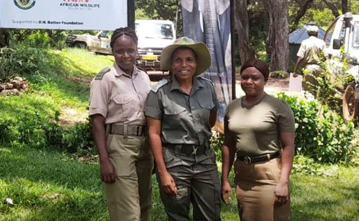 Zimbabwe women rangers trained to use SMART