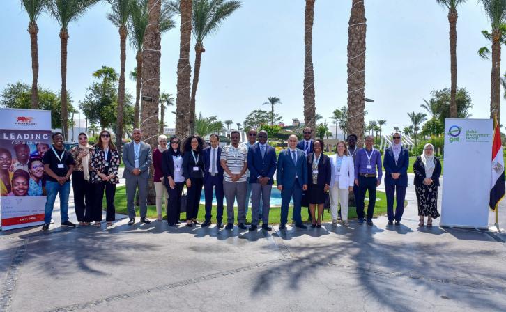 North Africa GEF Operational Focal Points (OFPs) during the Second Capacity Building Workshop in Sharm El-Sheikh, Egypt