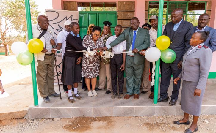 Launch of the new Information and Communication Technology (ICT) lab at Ngwata Comprehensive School, Makueni County,