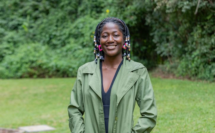 AWF-Wall Fellow Cyndi Karel Ngnah.