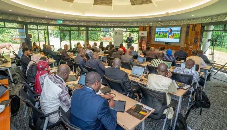 GEF Operational Focal Points during the GEF Rollout Regional Training at the AWF Headquarters in April 2025