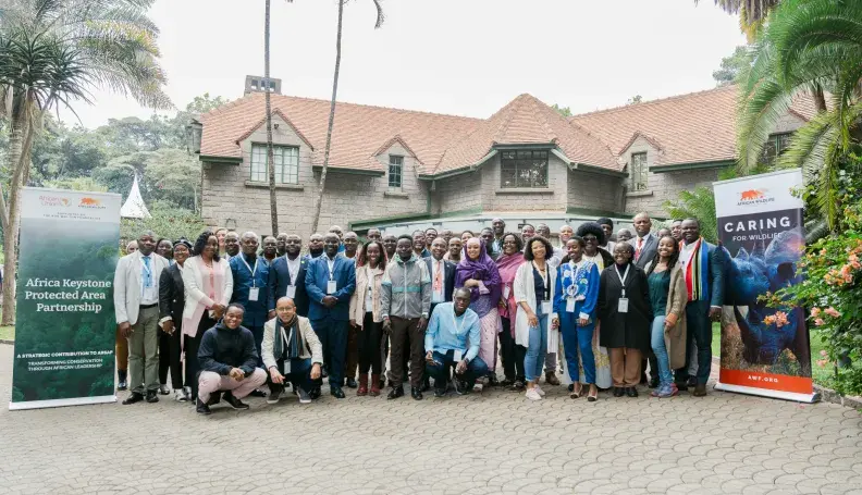 African Protected Area Directors during the AWF Keystone Initiative Consultative Workshop in July 2025