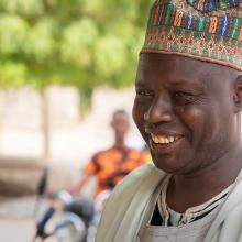 Portrait of Mohamadou Ahmadou in Faro, Cameroon