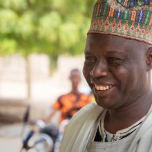 Portrait of Mohamadou Ahmadou in Faro, Cameroon