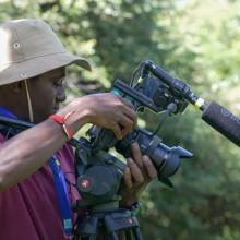 Conservation science filmmaker