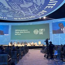 COP28 SUMMIT CONFERENCE HALL 