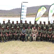 Scouts Graduation in Zimbabwe.