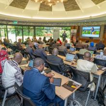 GEF Operational Focal Points during the GEF Rollout Regional Training at the AWF Headquarters in April 2025