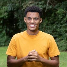 Maldini dos Santos, an AWF-Wall fellow helping to protect biodiversity in Cabo Verde. 